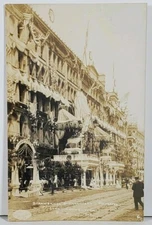 RPPC Strawbridge Clothier Decorated for the Elks Convention c1907 Postcard M8