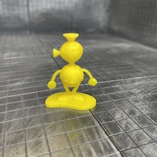 1983 SCREAMING YELLOW ZONKERS SPACE CREATURES Alien ROBOT YELLOW