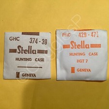 Stella Hunting Case Acrylic Thin Crystals for Pocket Watches Choose Size 