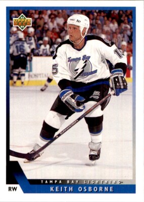 1993-94 Upper Deck Keith Osborne RC Tampa Bay Lightning #76