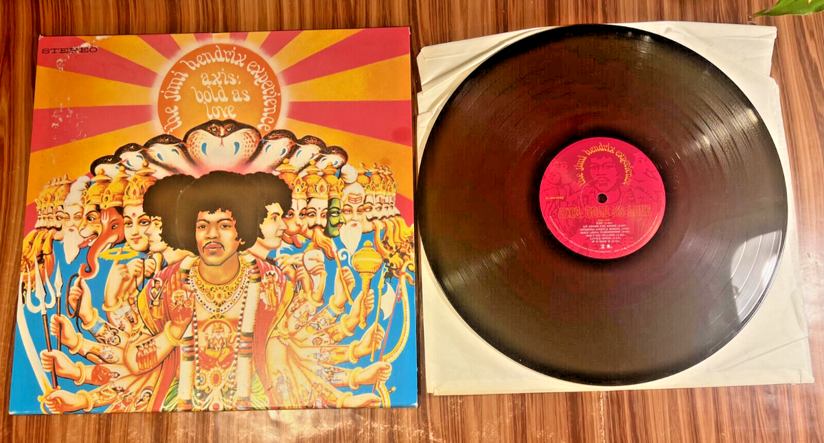 The Jimi Hendrix Experience Axis: Bold As Love LP Vinyl Record