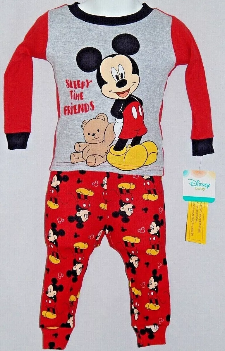 Mickey mouse baby pajamas 2025