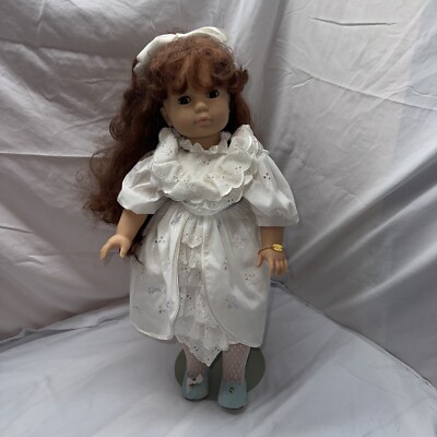 VINTAGE GOTZ KATHY GIRL DOLL 20 SOFT BODY WITH OUTFIT  LIMITED EDITION & SIGNED