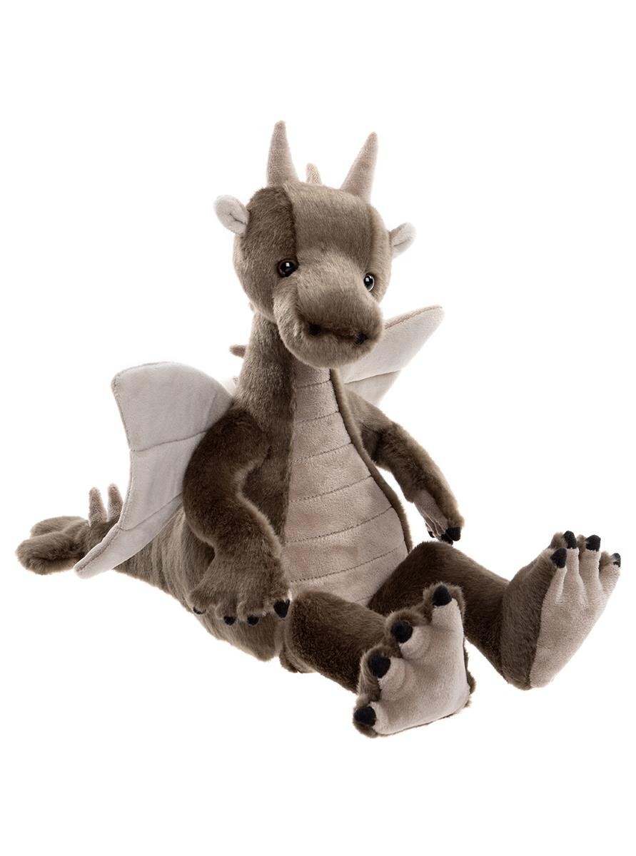 Charlie Bears Clubs Bearhouse Dragon Teddy Bear – Plush Collectible Dragon 28cm