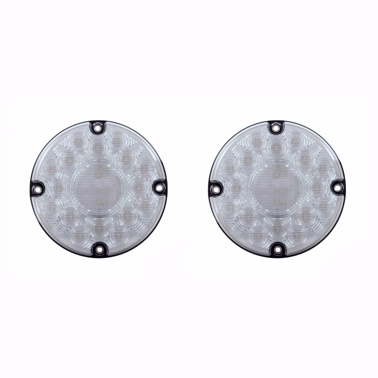 White Bus Reverse Back Up Lights - 7