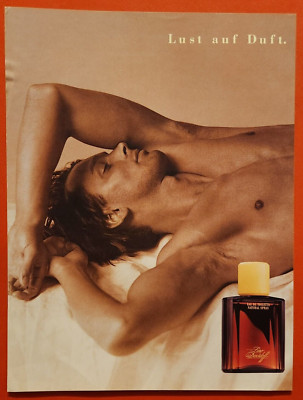 12. Davidoff Parfum Eau de Toilette Werbeanzeige Werbung Reklame 1994