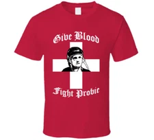 Bob Probert Give Blood Hockey T Shirt