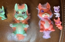 Little Live Pets Scruff Surprise Vet Rescue Pets Large Tiny Winking Coral Mint 5