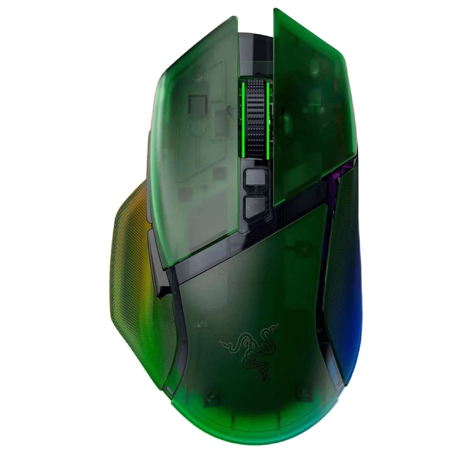 Razer Basilisk V3 Pro 35K Ergonomic Wireless Gaming Mouse - Phantom Green