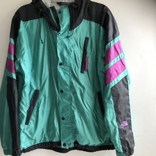 The North face Extreme 90's Made in USA Woman Lightweight Black Purple Sz L