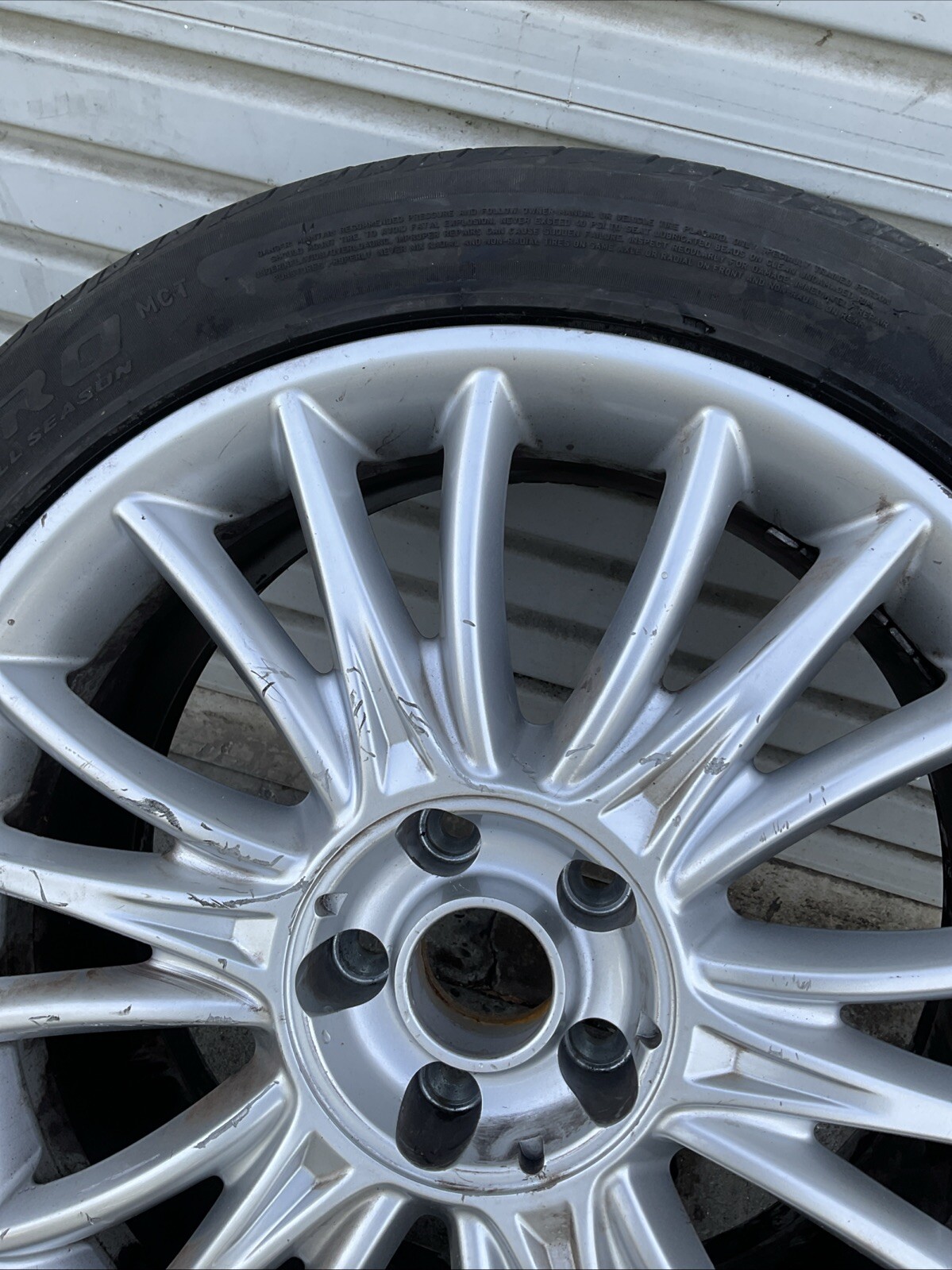 14-17 MASERATI QUATTROPORTE S FRONT WHEEL RIM 8.5X19 1359 OEM #3