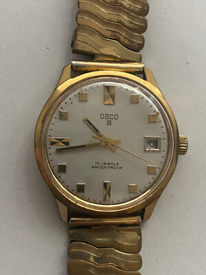 OSCO    S  - antike Herrenuhr  - Automatic  - Werk läuft