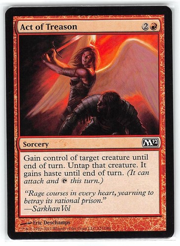 MTG Act of Treason Core Set 2020 (M20) Common Magic Card #124/280 Unplayed | eBay MTG Act of Treason Core Set 2020 (M20) Common Magic Card #124/280 Unplayed | eBay