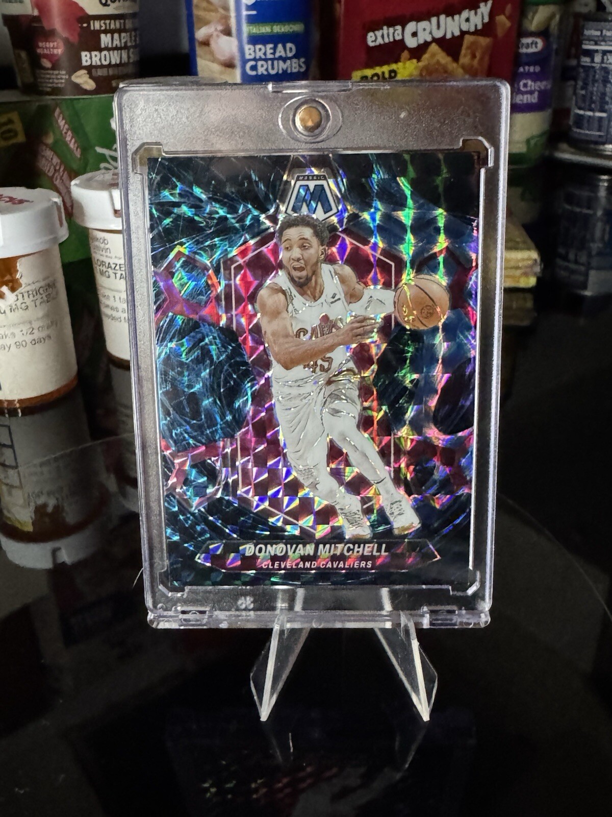 2023-24 Panini Mosaic Genesis #143 Donovan Mitchell SSP Case Hit Cavs