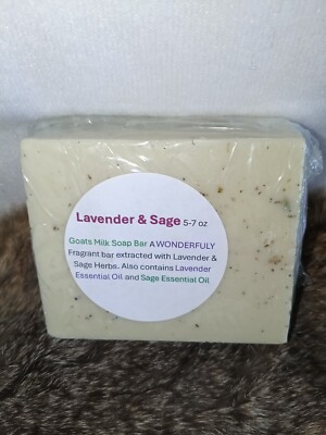 Lavender & Sage 5-7 oz Bar All-Natural