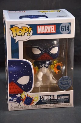 Spider Man Captain Universe Funko Pop Marvel Colección 9 Cm Marvel #614 - Imagen 1 de 3