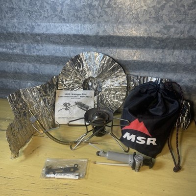 Vintage 90's MSR Whisperlite International 600 Backpacking Camp Gas Stove 311600