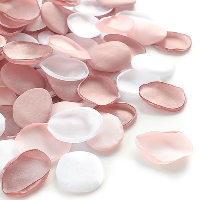 300pcs Rose Petals Dusty Rose Blush Faux Silk Flower Petals for Wedding Flowe...