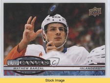 2025-26 Upper Deck Series 1 UD Canvas Mathew Barzal #C-56 READ