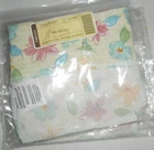 Longaberger Floral Blooms Medium Berry Basket Over the Edge Liner #21474286