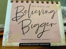 Inspirational Perpetual Calendar Believing Bi...