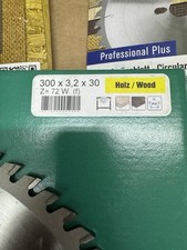 Heller Speed Blade HM Kreissägeblatt 300 mm x 30 mm 72 Zähne für Holz und Pvc