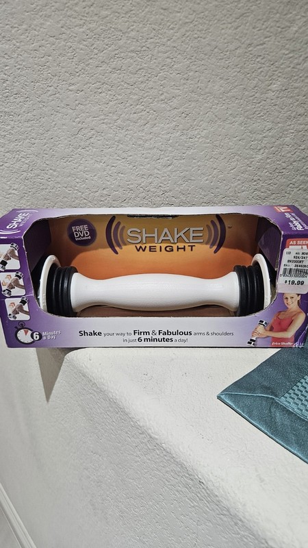 NEW~Shake Weight As Seen On TV~2.5 lb Fitness Strength Training Dumbbell