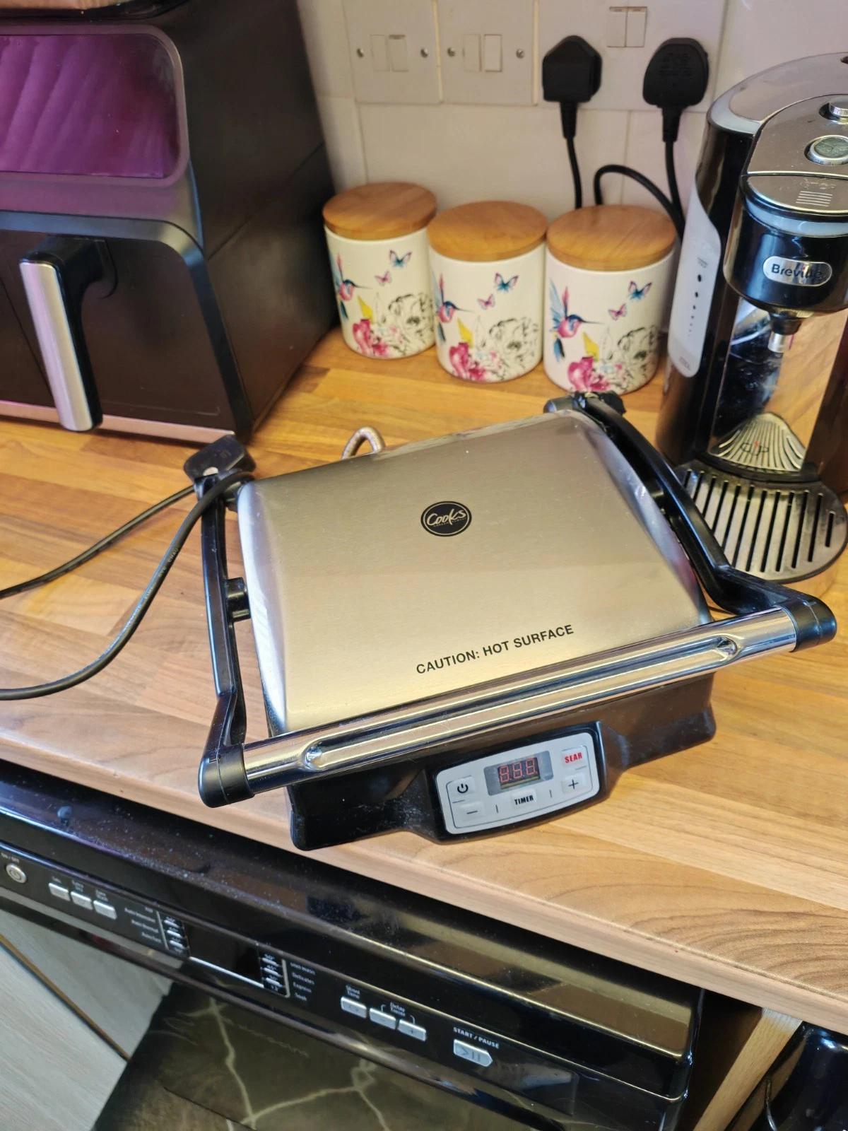 Gordon Ramsay Cooks Searing Grill CGRSG001 Hot Zone Panini Steak Grill Rrp £75
Opens in a new window