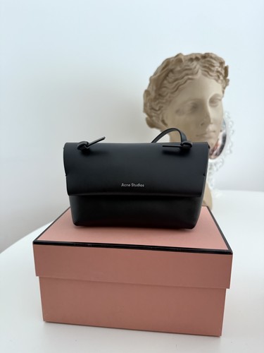 ACNE STUDIOS Alexandria Large Mini Leather Messenger Bag