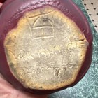 Van Briggle Burgundy Black Art Pottery Ceramic Decorative Vase Matte Colorado — photo 5