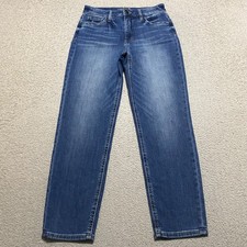 Kut From The Kloth Womens sz 2 Jeans Blue Denim Medium Wash High Rise Straight