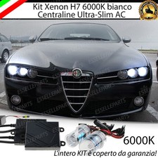 KIT XENON XENO H7 AC 6000K 35W PER ALFA ROMEO 159 NO AVARIA CON GARANZIA