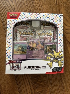 Pokémon 151 Scarlet & Violet Alakazam ex Collection Booster Box