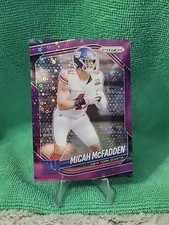 2025 Prizm No Huddle Micah McFadden Purple Prizm /75
