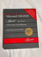 Phoenix Microsoft MS-DOS Operating System Ver...