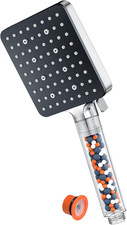 Soffione Doccia Con Filtro Anticalcare 6 Tipi Di Getto, Bagno (100 * 115Mm)