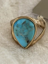 NWT Barse Studios Turquoise Ring - Size 7