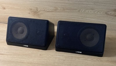 Canton HC 100 Lautsprecher/ ufbaulautsprecher schwarz (Vintage, Oldtimer, HC100)