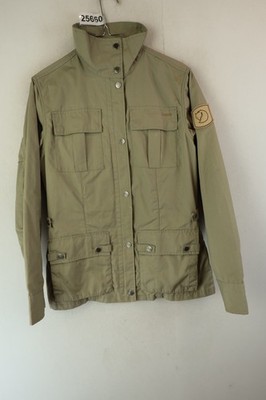 Fjällräven Herren Canvas G1000 Field Jacket Beige Khaki Größe S Outdoor