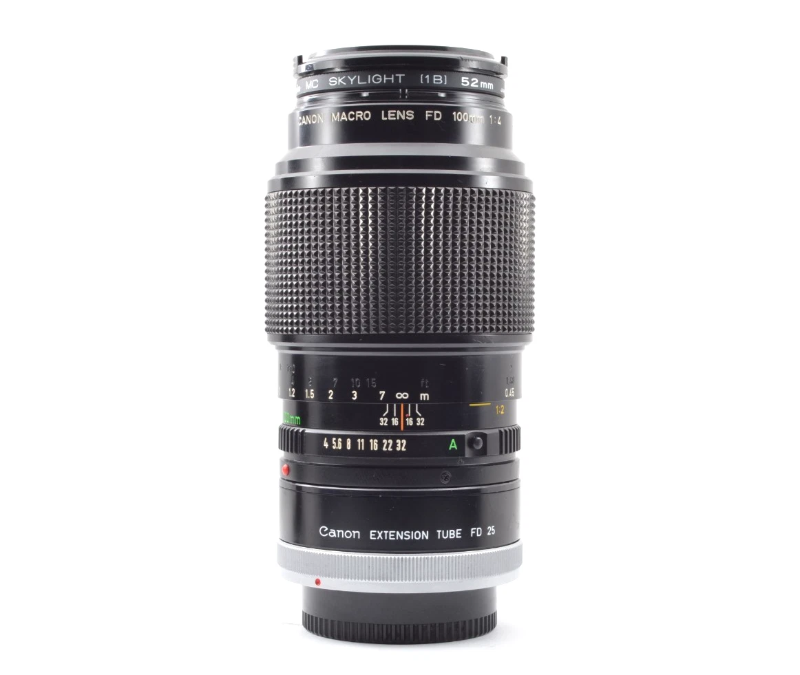 Canon FD Camera Macro/Close Up Lenses 100mm Focal for sale | eBay