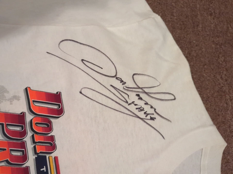 CAMISA FIRMADA VRHTF ORIG NHRA DE COLECCIÓN "DON THE SNAKE PRUDHOMME" SKOAL TF DRAGSTER XL DE COLECCIÓN Foto 4 de 4