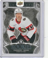 2024-25 UD Artifacts Rookie Redemption Silver Red #221 Tyler Kleven  307/899