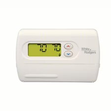 White-Rodgers 01F86 344 Classic 80 Series Thermostats, 1 H, 1 C,