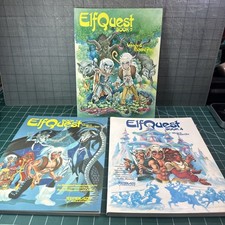 LOT OF 3: Elf Quest Books 2, 3, 4 Wendy & Richard Pini Starblaze Vintage NM/M