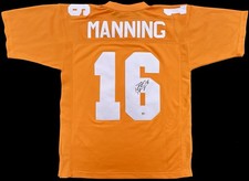 PEYTON MANNING #16 SIGNED TENNESSEE VOLUNTEERS MITCHELL & NESS JERSEY PSA/DNA