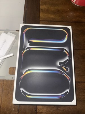 Apple iPad Pro 11  M4 1TB Wi-Fi Space Black Nano-Texture MWR63LL/A   Used