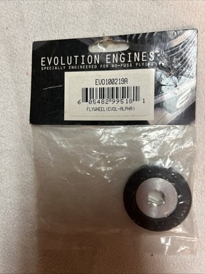 Evolution RC Engine Prop Drive Washer Counter Balance FlyWheel EVO100219A NOS