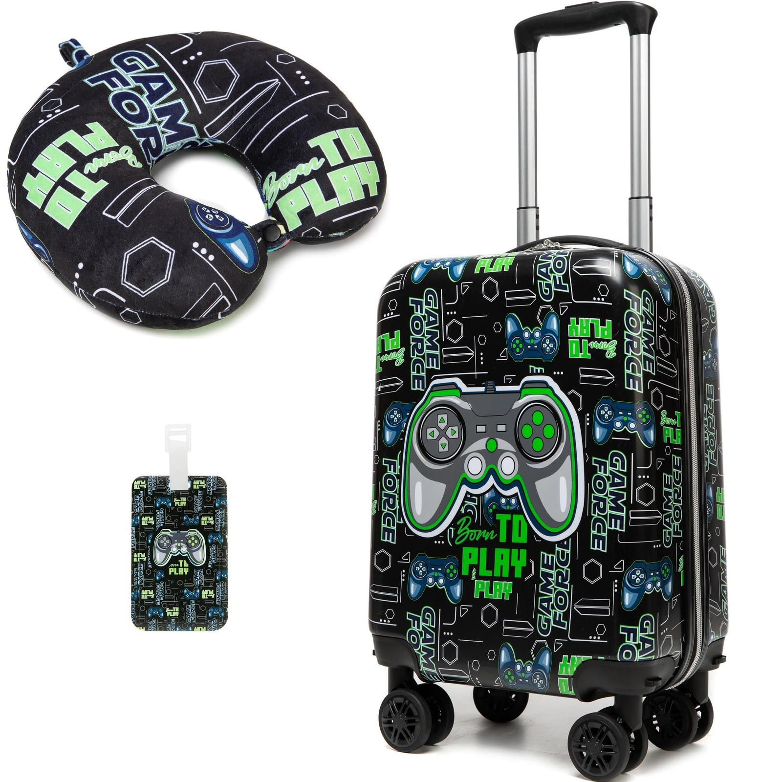 With Spinner Wheels 2 Piece 16inch Sui...