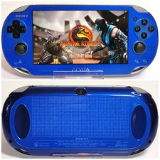 Sony PSVITA 1000 Console - Metallic Blue 🔵 With GAMES - Rare PS Vita