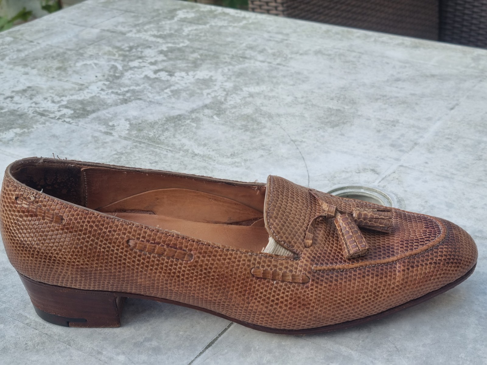 John Lobb Bespoke Loafers Tassel Ladies Leather Shoes Size UK 5 Vintage Rare... image 3
